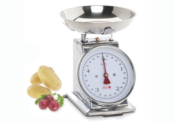 BILANCIA CUCINA ACCIAIO INOSSIDABILE DA 20GR. A 5KG