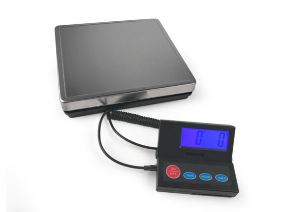 BILANCIA PESAPACCHI DIGITALE ACCIAIO INOSSID. DA 2GR. A 50KG