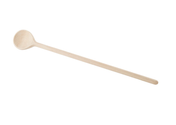 CUCCHIAIO ROTONDO IN LEGNO DI FAGGIO CM.45