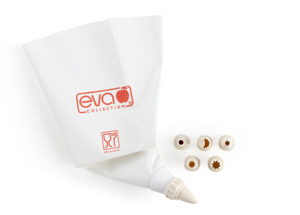 SACCAPOCHE COMPL. DI 6 BOCCHETTE IN PLASTICA 31CM  EVA