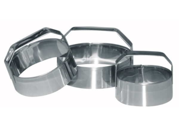 TAGLIAPASTA LISCI ACCIAIO INOX SET 3 PZ. CM.6/7/8