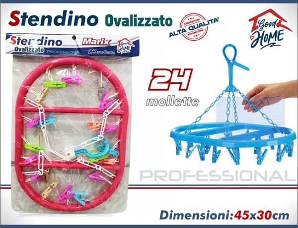 STENDINO OVALE 45X30