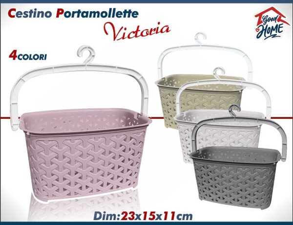 CESTINO PORTAMOLLETTE VICTORIA