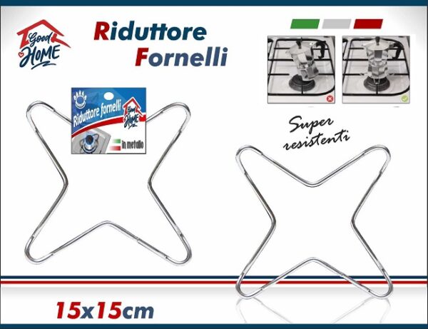 RIDUTTORE FORNELLI 14X14CM. GOOD HOME