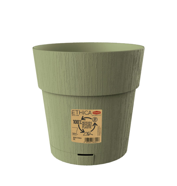 VASO ETHICA CM.20 H.19 VERDE OLIVA