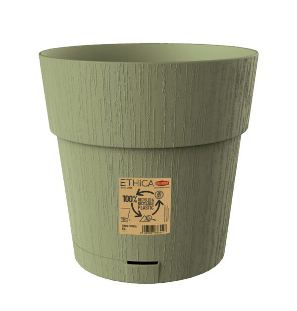 VASO ETHICA CM.25 H.25 VERDE OLIVA