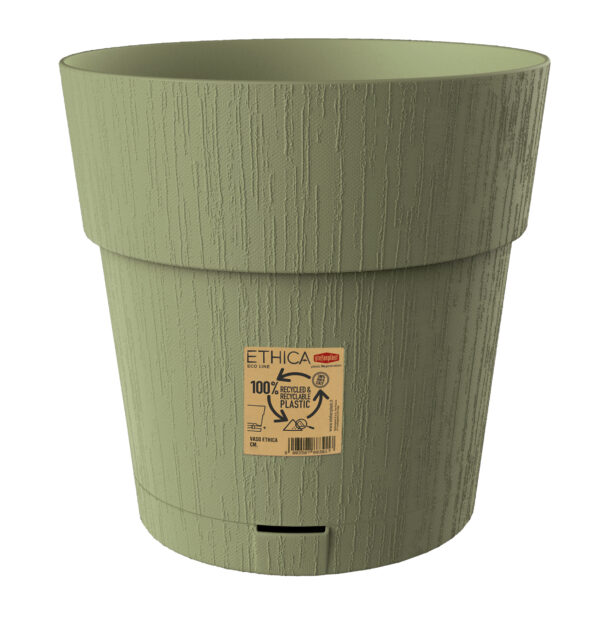 VASO ETHICA CM.30 H.29 VERDE OLIVA