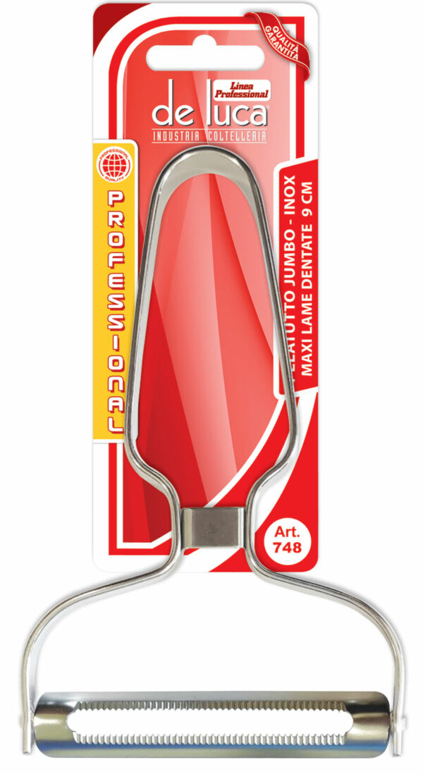 PELATUTTO JUMBO LAMA INOX CM.9 L.PROFESSIONAL