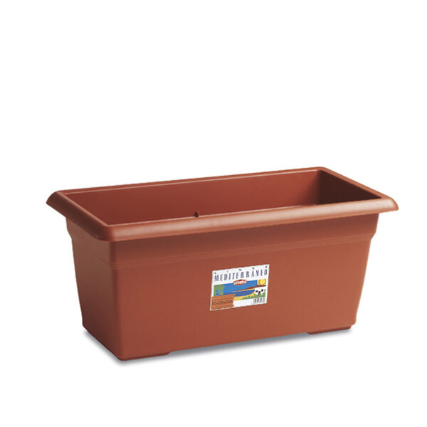 FIORIERA MEDITERRANEO CM.100 TERRACOTTA STEF.