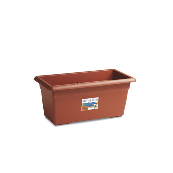 FIORIERA MEDITERRANEO CM. 60 TERRACOTTA STEF.