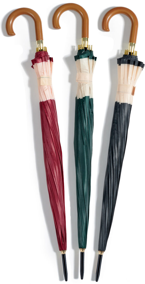 OMBRELLO NYLON AUTOMATICO CON FASCIA