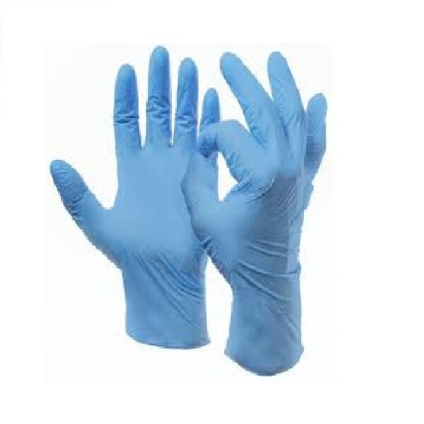 GUANTI NITRILE MONOUSO BLU MIS.  M  CONF. 100 PZ ***