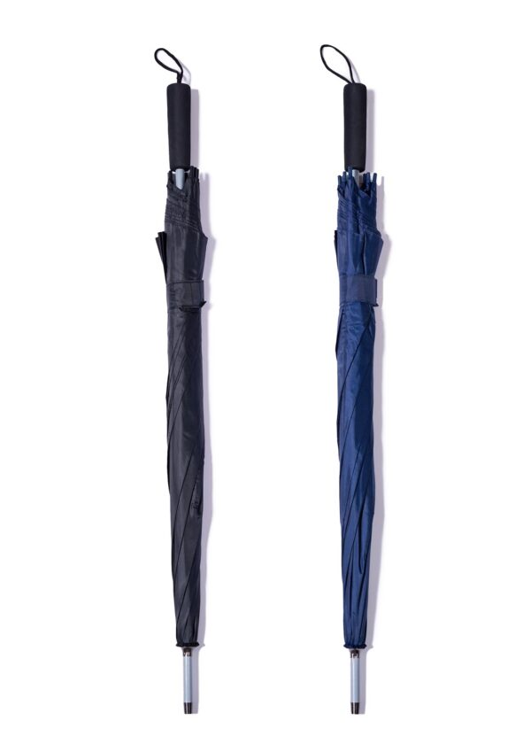 OMBRELLO MAXI PONGEE AUTOM. IMP. DIRITTA BLU