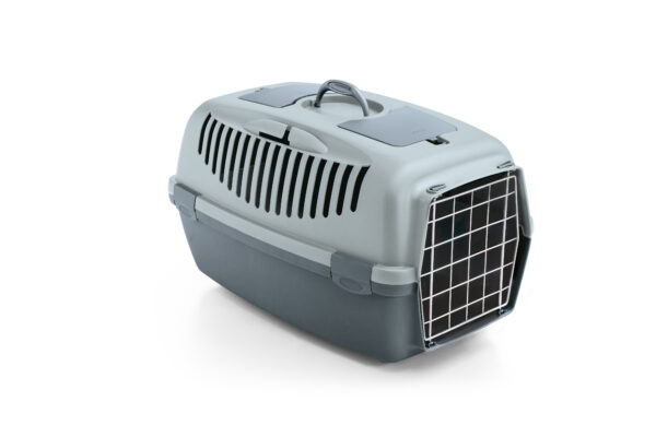 TRASPORTINO GULLIVER 2 BLU CON PORTA IN METALLO STEF.