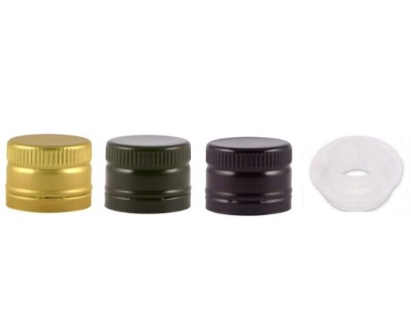 CAPSULA 0   31,5 X 24 PREFIL. C/VERSAT. X100 oro/nero/verde
