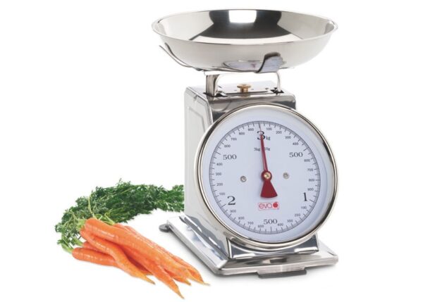 BILANCIA CUCINA 3500 ACCIAIO INOSSIDABILE DA 10GR A 3KG EVA