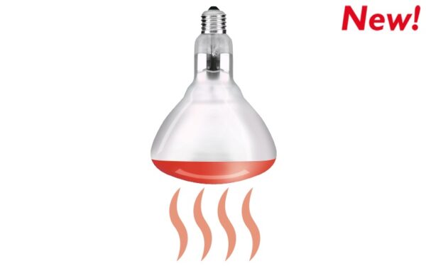 LAMPADA AD INFRAROSSI GENERAZIONE CALORE E27 230V 250W X10