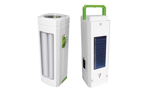 Lampada emergenza solare portatile 24 Led+Spot-protez."