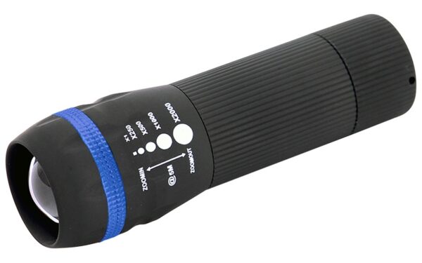 Torcia Led 1Win plastica (batterie 3 x AAA non incluse)