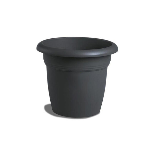 VASO MEDITERRANEO D. 24  (SOTTOVASO D.20) ANTRACITE