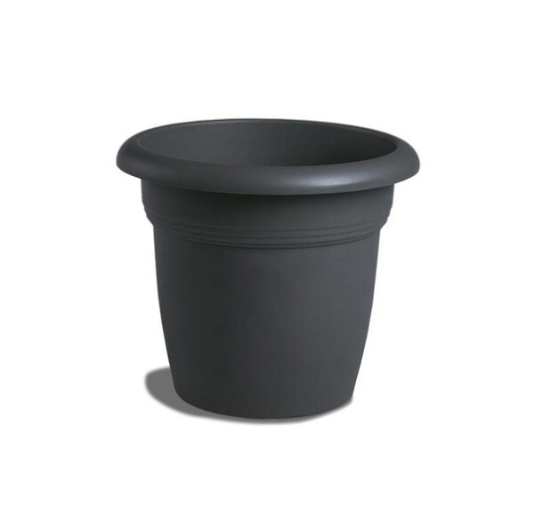 VASO MEDITERRANEO D. 26  (SOTTOVASO D.22) ANTRACITE