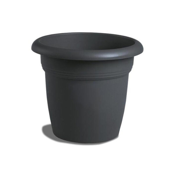 VASO MEDITERRANEO D. 35  (SOTTOVASO D.28) ANTRACITE