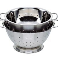 SCOLAPASTA ACCIAIO INOSSIDABILE Ø 24 CM SINGOLO ELO EVA