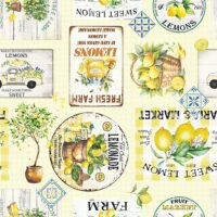 TOVAGLIATO JOY CM.140/25MT (BS) SWEET LEMON COMART