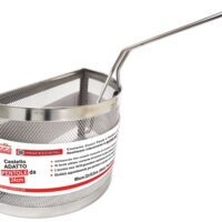 CESTELLO INOX CUOCIPASTA CM.22 DE LUCA